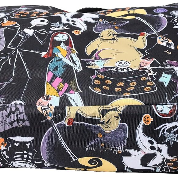 Nightmare Before Christmas Tote Bag Polyester Canvas Jack Sally Zero Gift - Picture 6 of 9